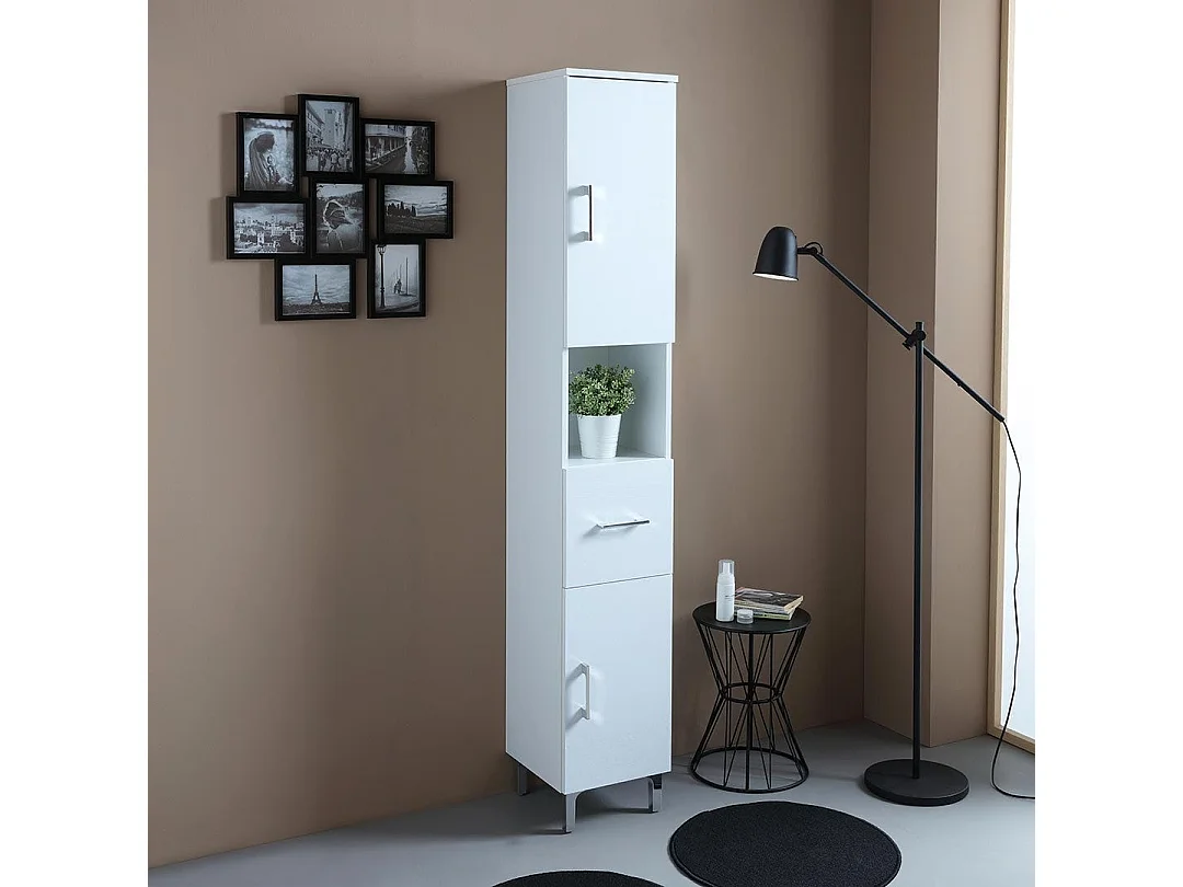 Barre D'appui Pour Salle De Bain En Acier Inoxydable De 45 Cm Pour Personnes Handicapées Blanc