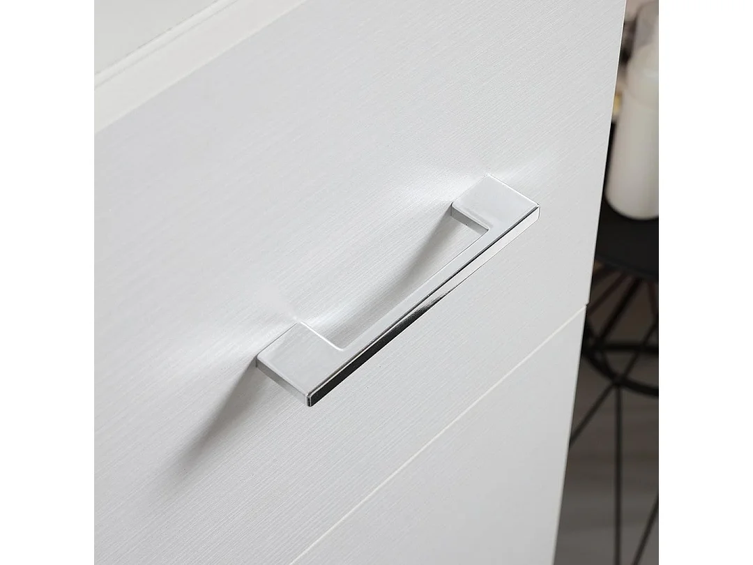 Barre D'appui Pour Salle De Bain En Acier Inoxydable De 45 Cm Pour Personnes Handicapées Blanc
