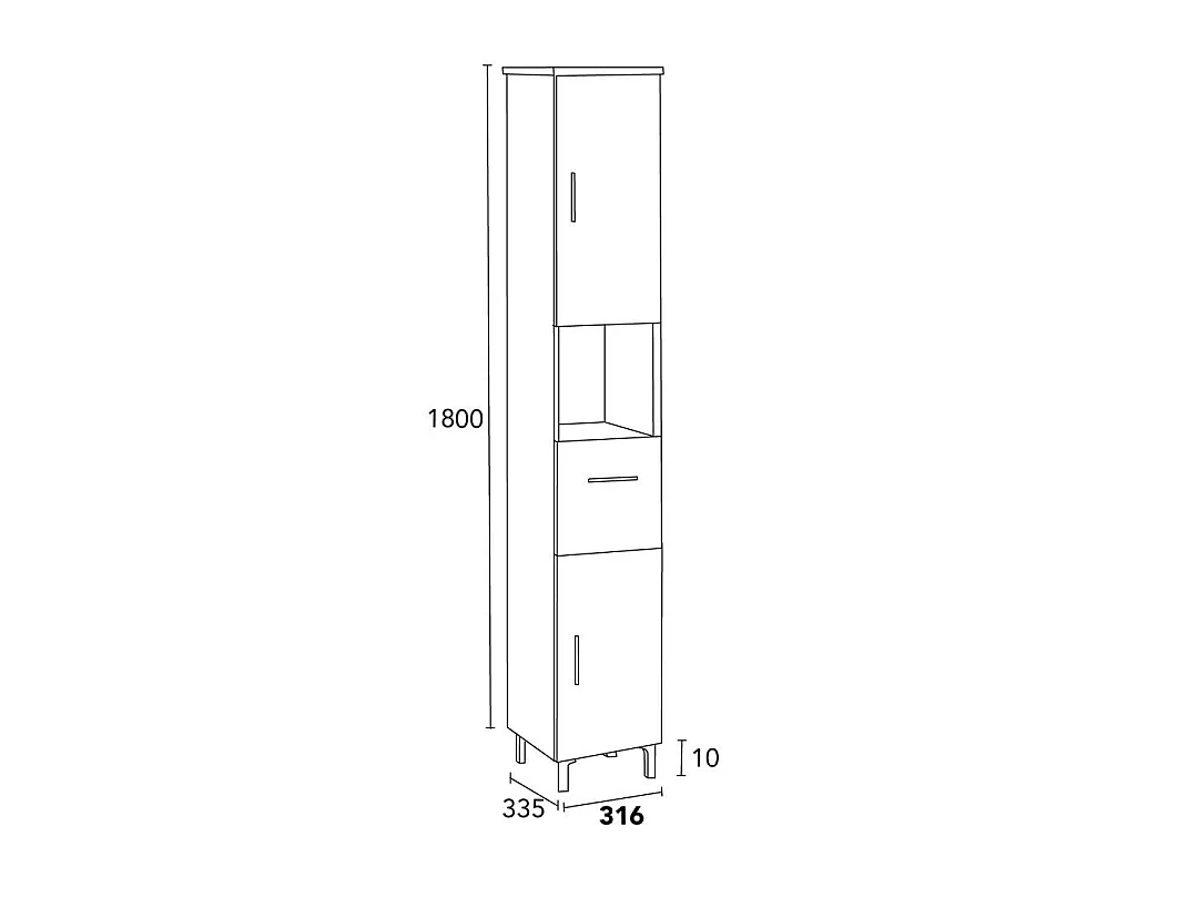 Barre D'appui Pour Salle De Bain En Acier Inoxydable De 45 Cm Pour Personnes Handicapées Blanc