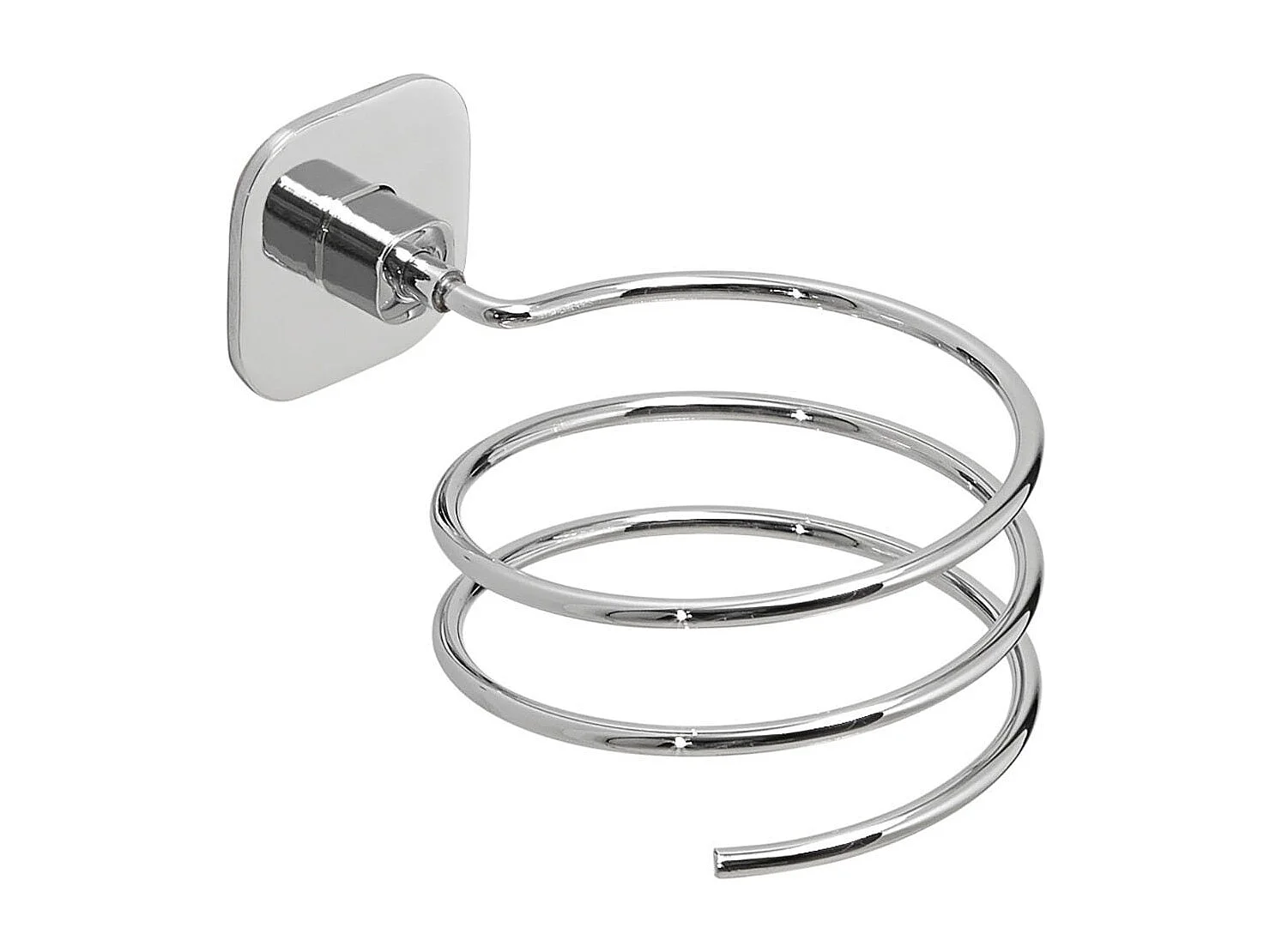 Spirale Pour Sèche-Cheveux En Acier Inoxydable Chromé  | Timo