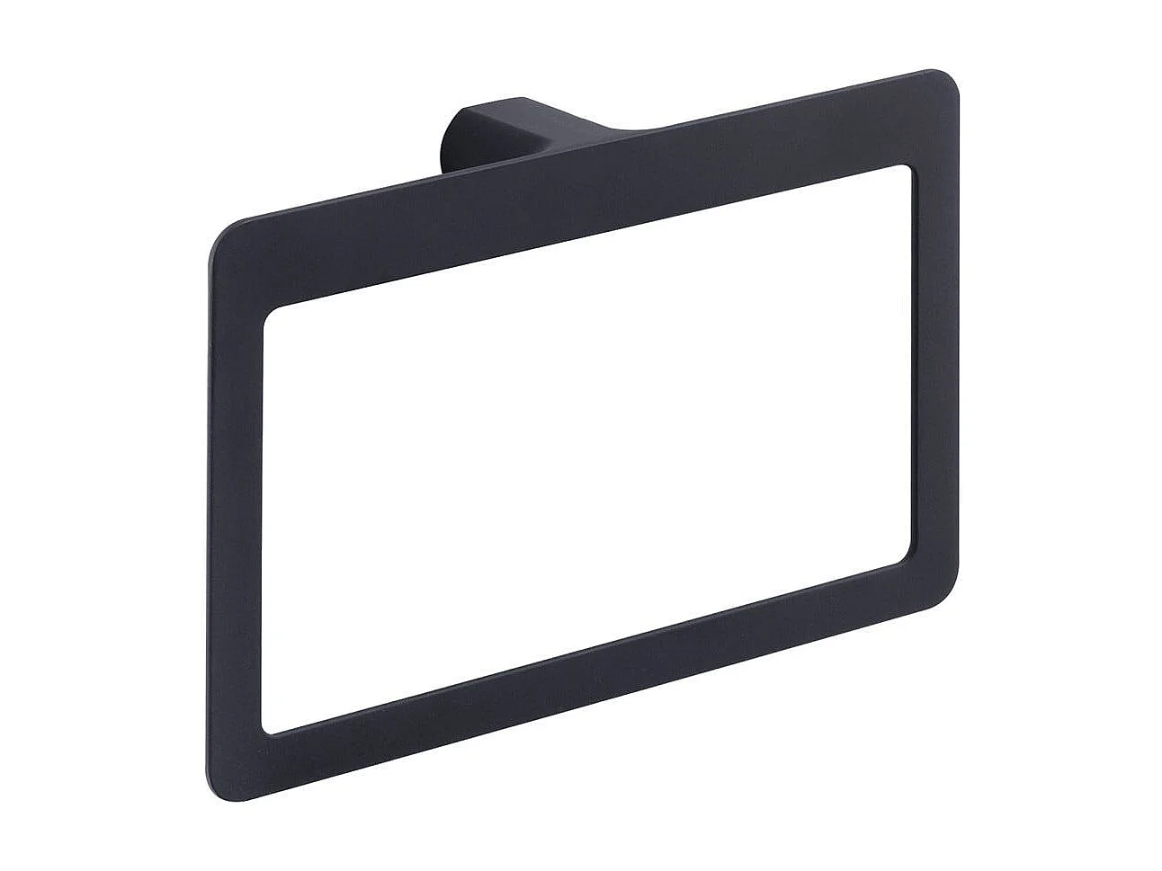 Set 4 Pcs Accessoires Muraux Salle De Bain Noir Mat  | Giacinto