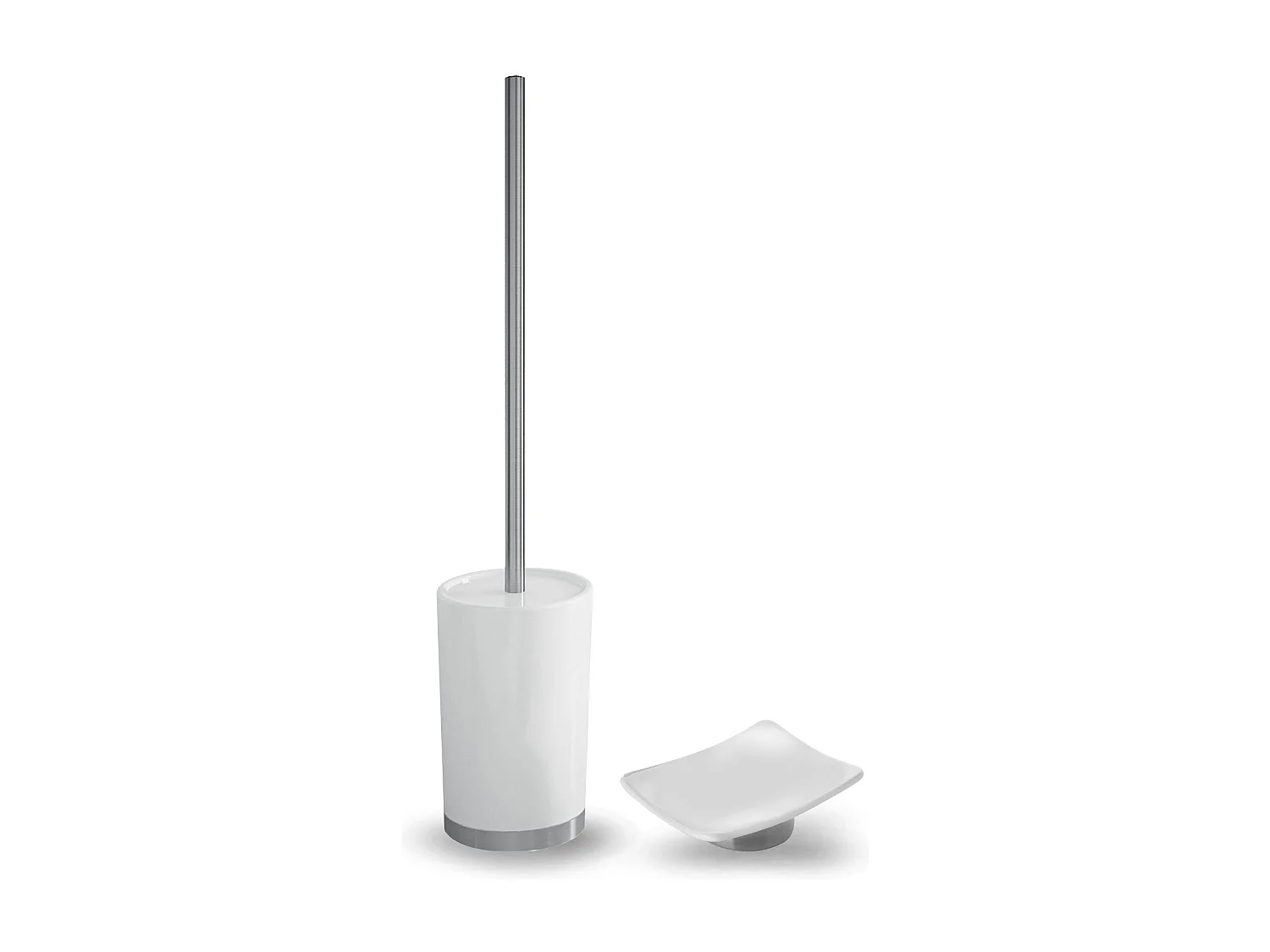 Set D'accessoires Bidet Et Wc En Céramique Blanche | Lilly