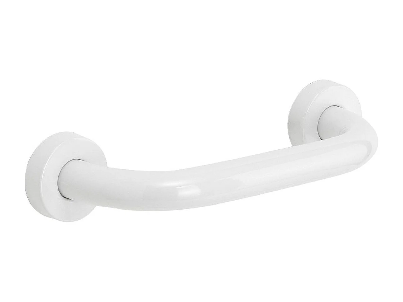 Poignée Fixe Blanc 20 Cm Acier Inoxydable