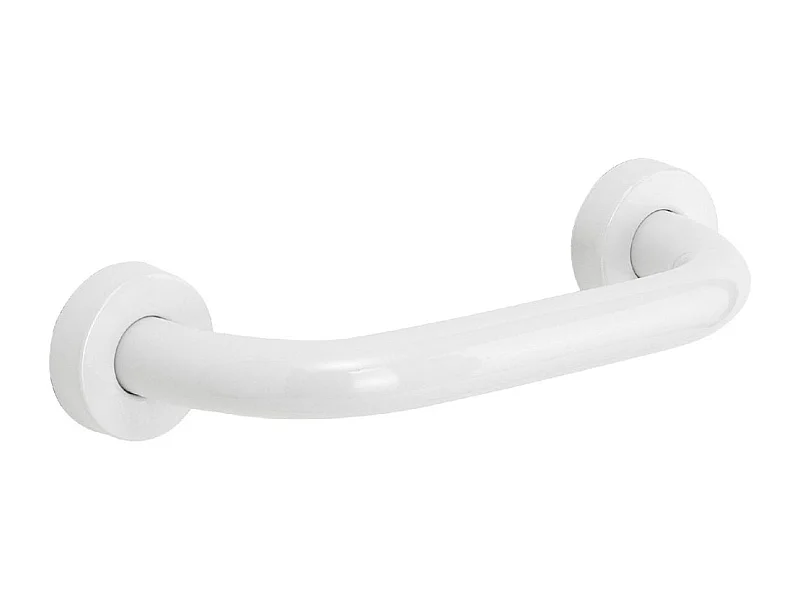 Poignée Fixe Blanc 20 Cm Acier Inoxydable