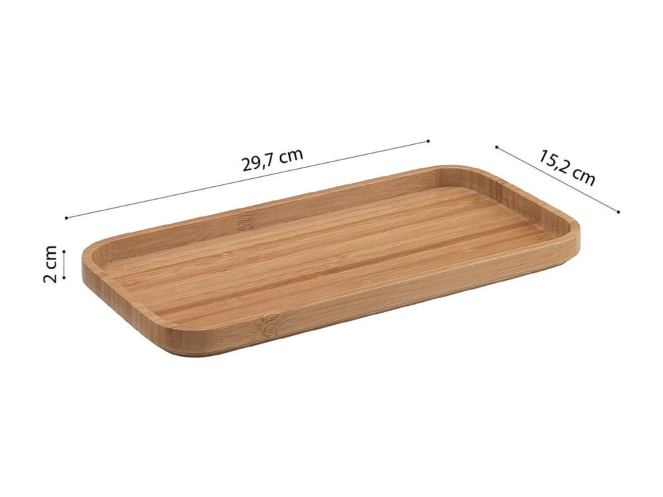 Plateau De Salle De Bain En Bambou | Alisso