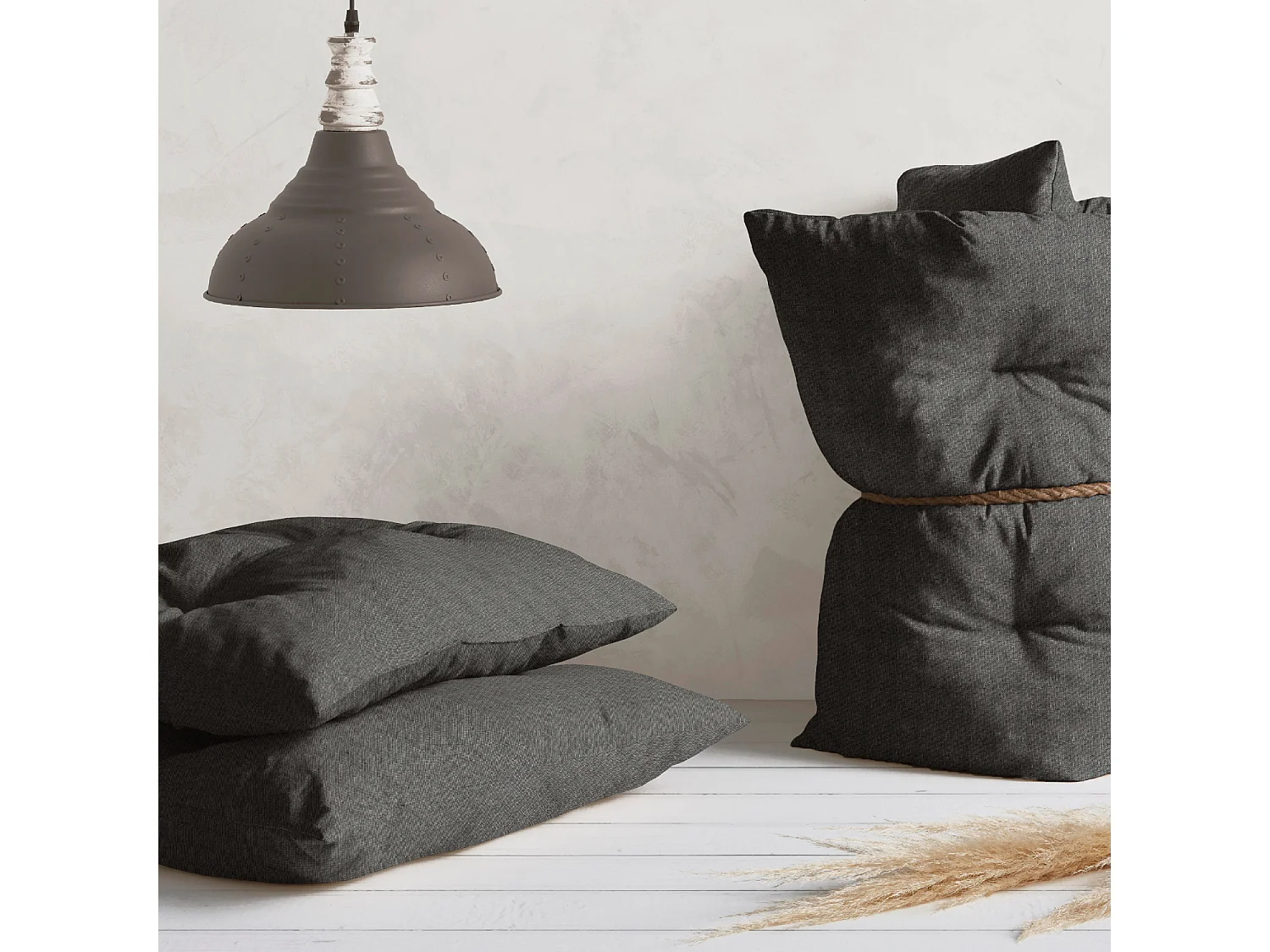 Matelas de sol 120x60cm noir Guam