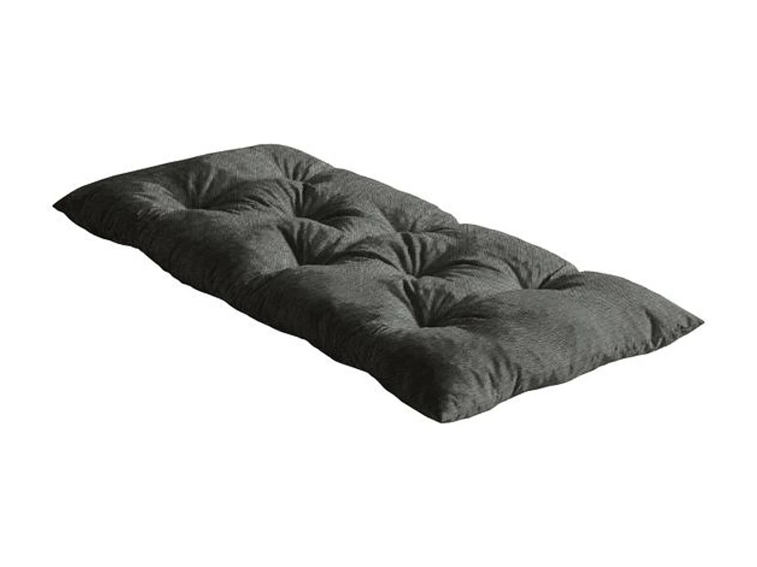 Matelas de sol 120x60cm noir Guam