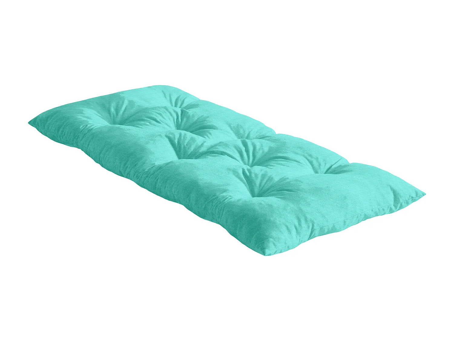 Colchón de suelo 120x60cm azul aqua mediterráneo GUAM - SACASA