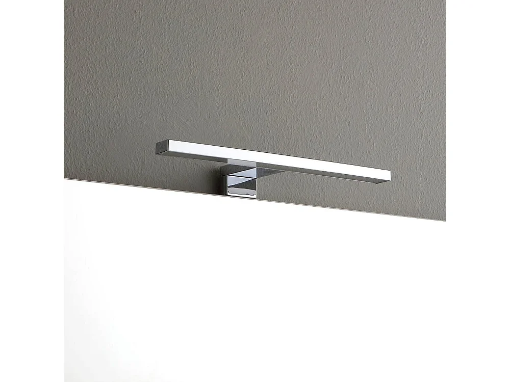 Meuble De Salle De Bains Suspendu 90 Cm Design Moderne Droite | Manhattan