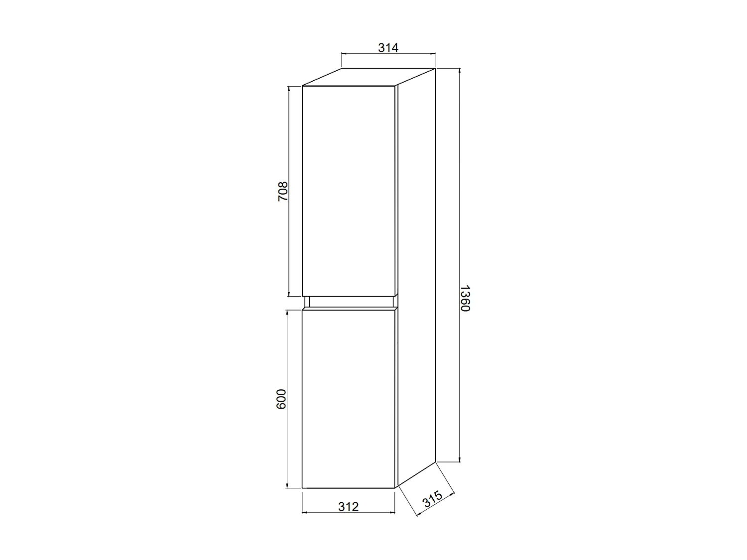 Colonne Suspension Avec 2 Ans De Bien-Etre Sole 136X30 Cm