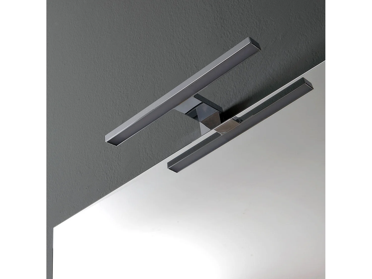 Meuble De Salle De Bain Suspendu 80Cm Blanc Avec Lavabo Noir Mat | Berlin