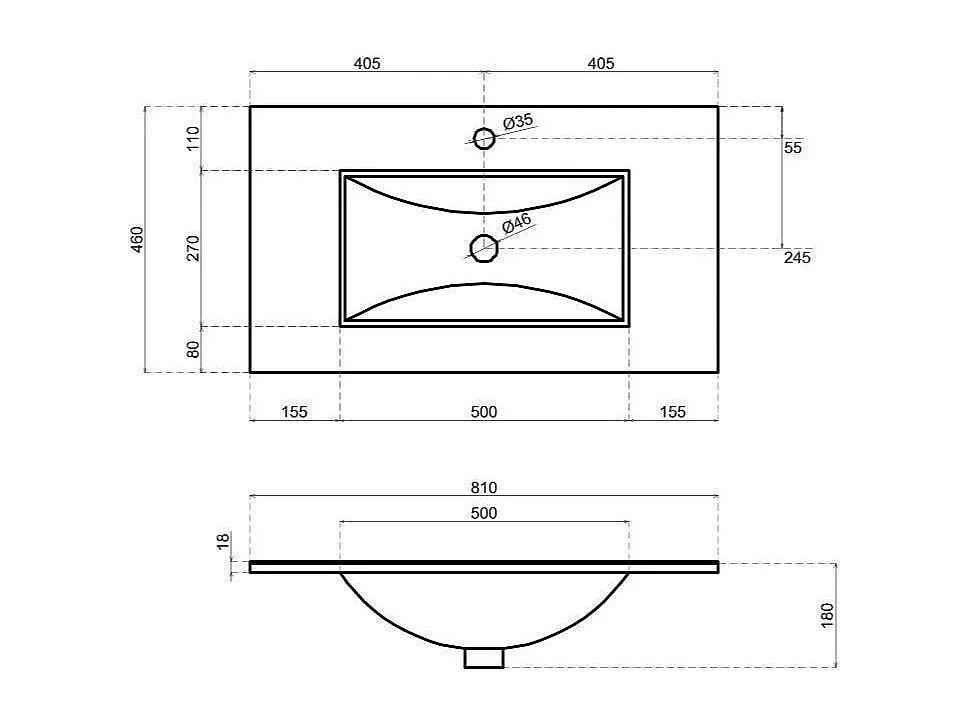 Meuble Sur Pied 80Cm Gris Avec Miroir 80X60 Avec Lampe| New York