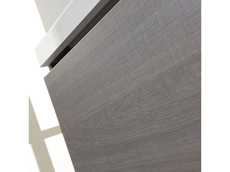 Meuble De Salle De Bains Suspendu 90 Cm Avec Tiroirs Droite | Manhattan