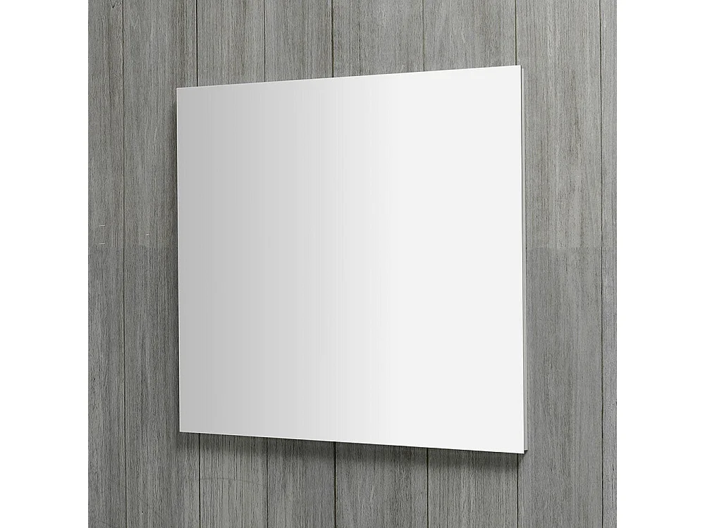 Meuble De Salle De Bain Sous-Lavabo Cm 75 Noyer Foncé Lavabo Et Miroir | Siena