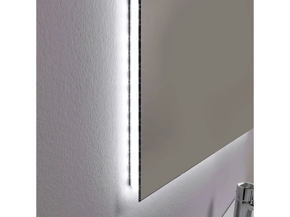 Armoire De Salle De Bains Murale Moderne 90Cm Puits En Chêne Avec Miroir | Sole