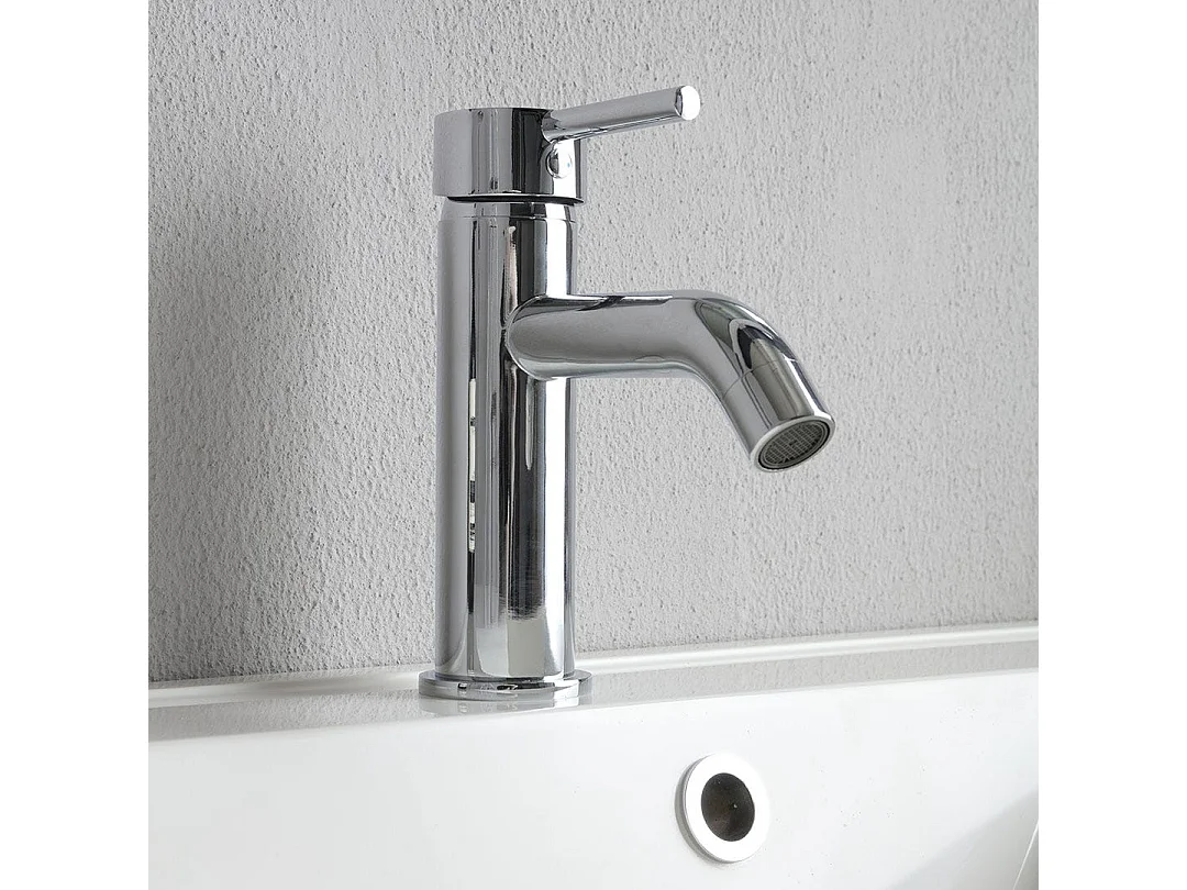 Meuble De Salle De Bains Suspendu 120Cm 2 Tiroirs Chêne Naturel, Lavabo Et Miroir 120X60 | Valentina