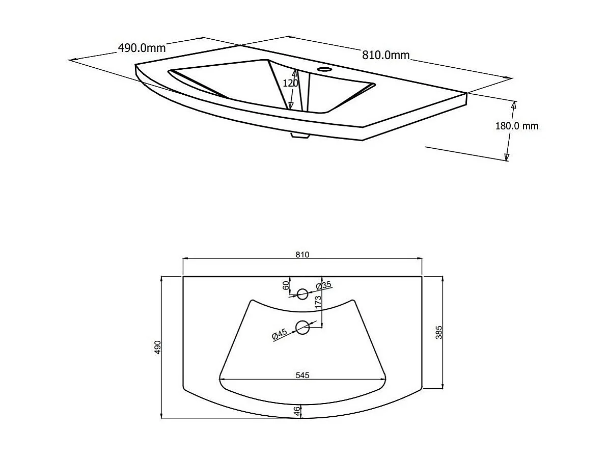Armoire De Toilette Avec Vasque Murale Gris Anthracite Miroir Rond | Riva