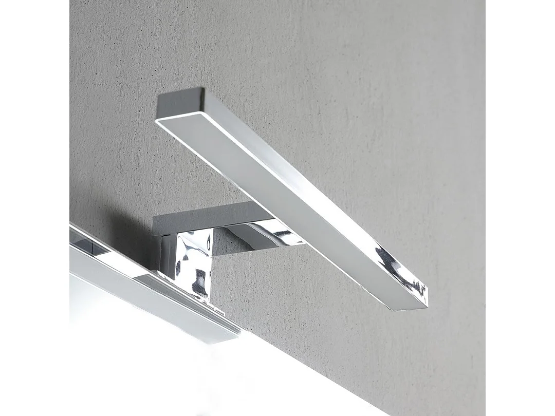 Meuble De Salle De Bain Suspendu Avec Lavabo 60Cm Et Tiroirs Blanc Brillant | Benaco