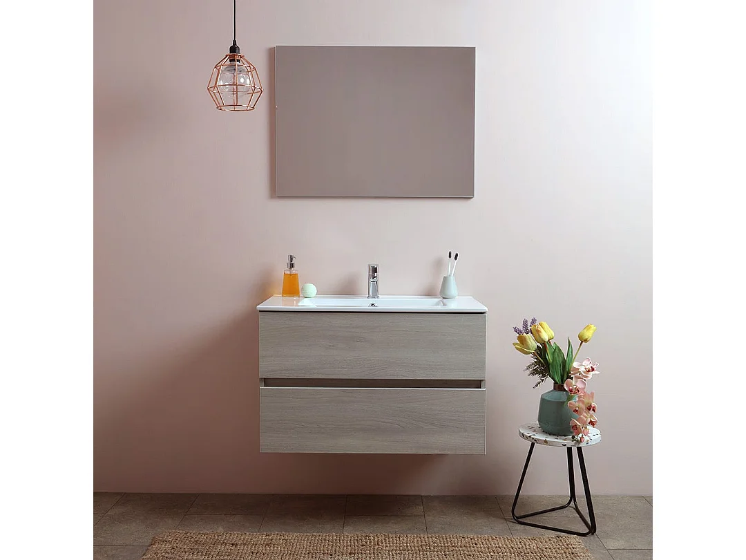 Modèle De Berlin Pour La Salle De Bain 80 Cm Avec Tiroir