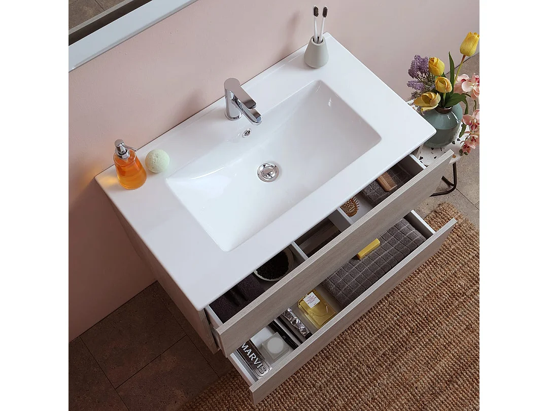 Modèle De Berlin Pour La Salle De Bain 80 Cm Avec Tiroir