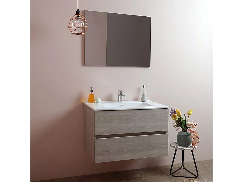 Modèle De Berlin Pour La Salle De Bain 80 Cm Avec Tiroir