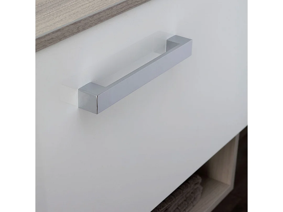 Meuble De Salle De Bain Suspendu 80Cm Avec Vasque À Poser | Lotto