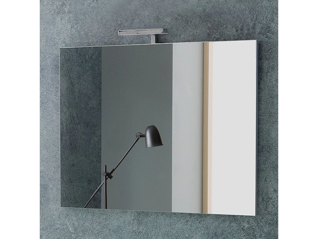 Meuble De Salle De Bain Suspendu 80Cm Avec Vasque À Poser | Lotto