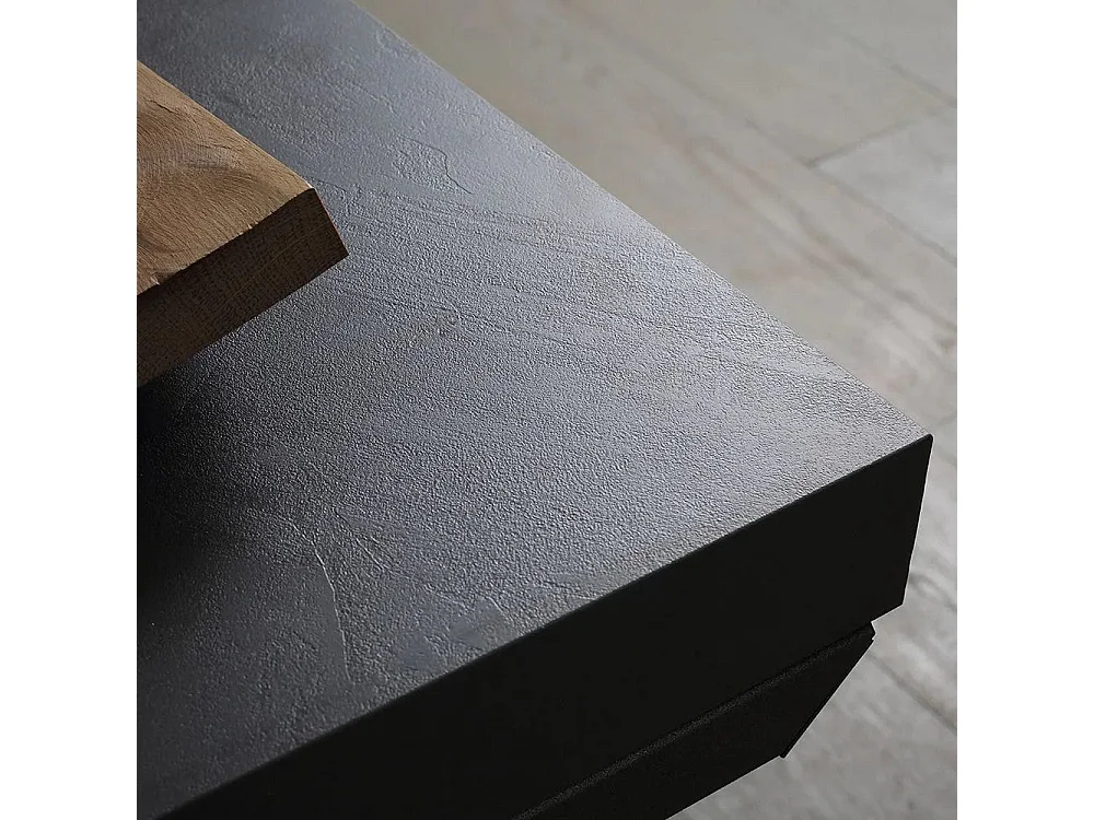 Meuble De Salle De Bain Suspendu 120Cm Avec Plan Anthracite Et Lavabo D'aménagement | Valentina