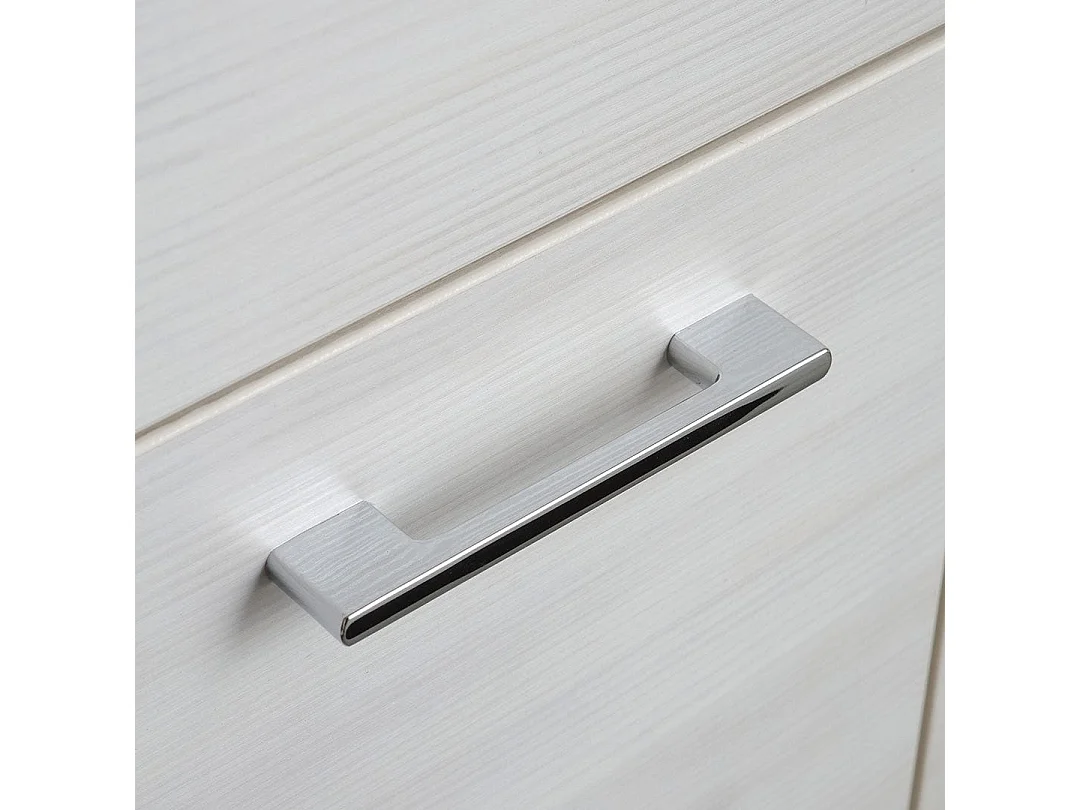 Armoire De Salle De Bains De 65 Cm En Chêne Blanc, À Poser Au Sol | Rimini