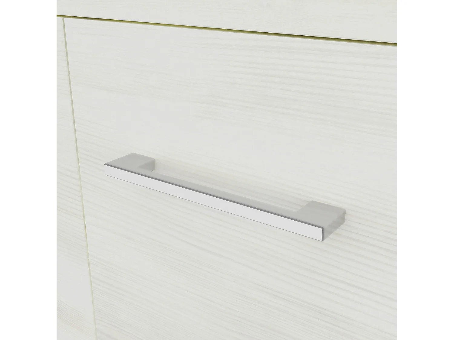 Meuble De Salle De Bains Sur Pieds En Chêne Blanc De 55 Cm Avec Lavabo En Céramique | Rimini