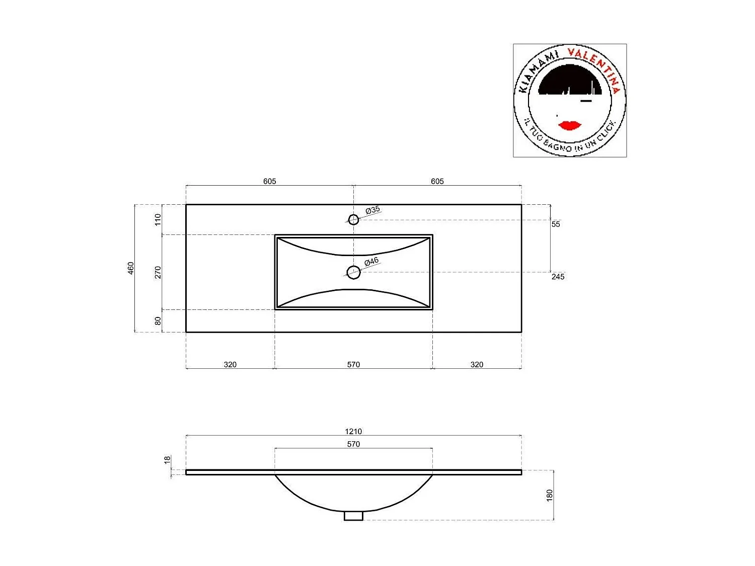 Meuble De Salle De Bain 120 Cm En Chêne Well Suspendu | Sole