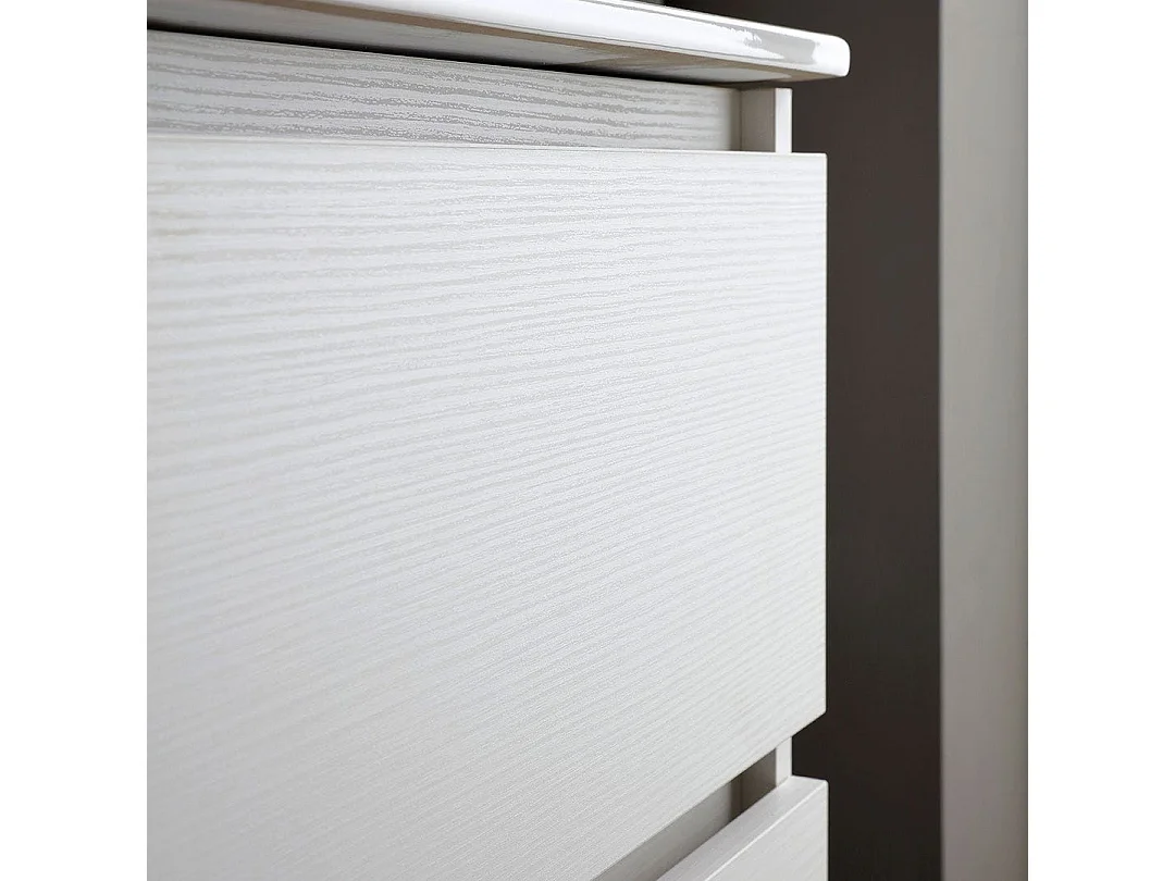 Meuble De Salle De Bains Avec Lavabo 80Cm Blanc | Bilbao