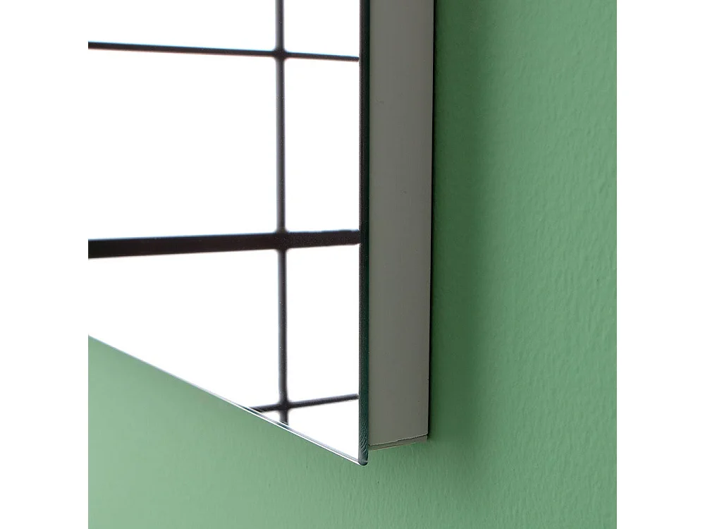 Meuble Avec Tiroir 90Cm Pour Salle De Bain De Couleur Ciment Avec Lavabo Et Miroir | Madrid