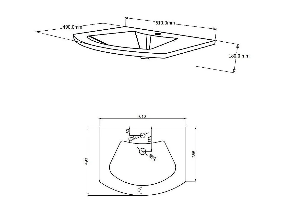 Armoire De Toilette Suspendue Cintrée 62 Cm Gris Brillant Miroir Rond | Riva