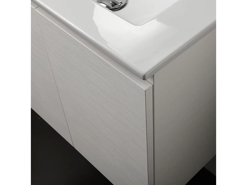 Salle De Bain 60 Cm Portes Avec Modèle Blanc Victoire Forest