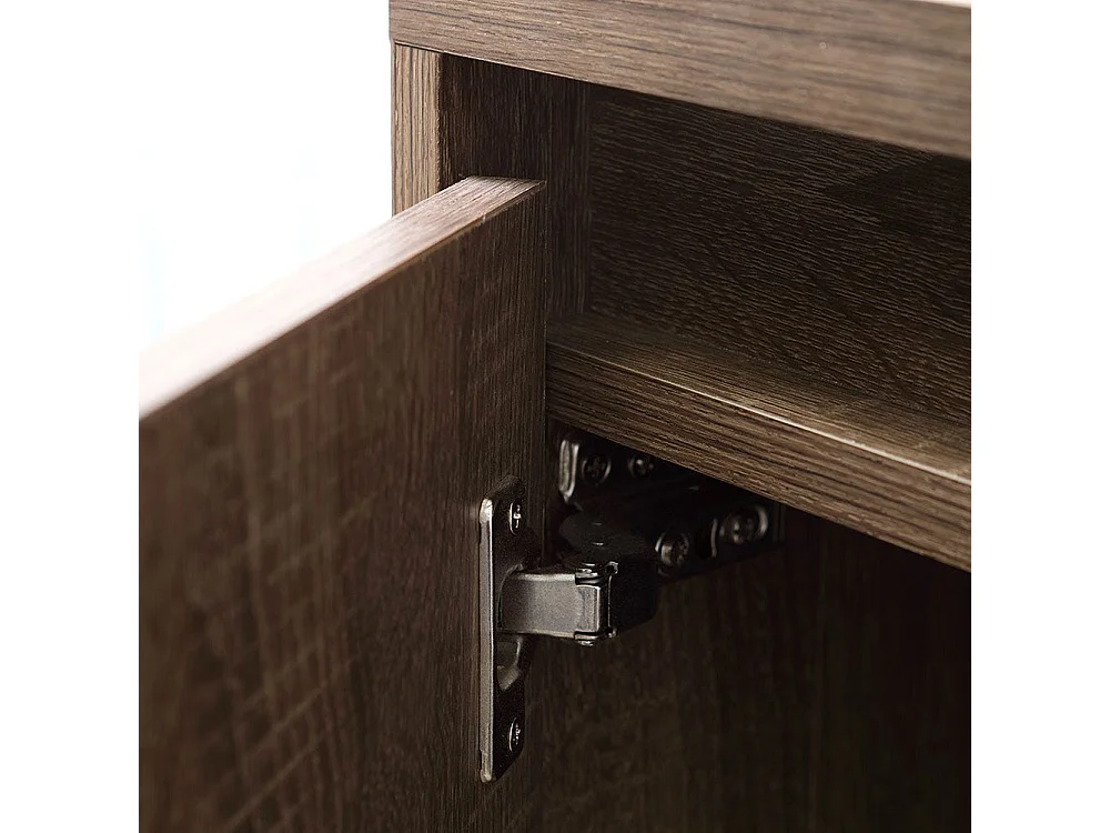 Meuble De Salle De Bain Suspendu Sous-Lavabo 90 Cm Et Miroir Led Tactile | Siena