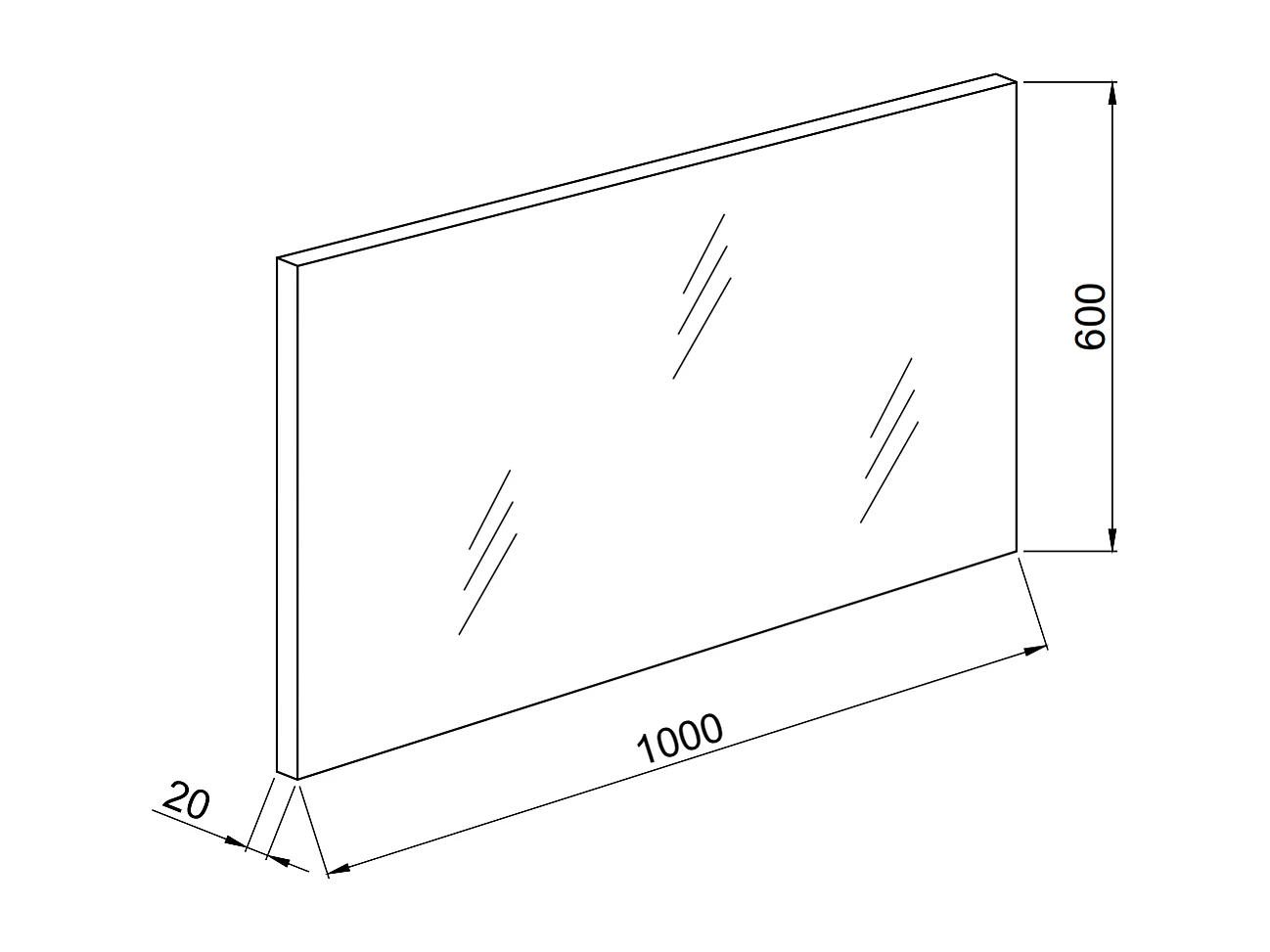 Meuble De Salle De Bain Avec Tiroirs 100Cm Blanc Brillant, Lavabo Et Miroir | Benaco