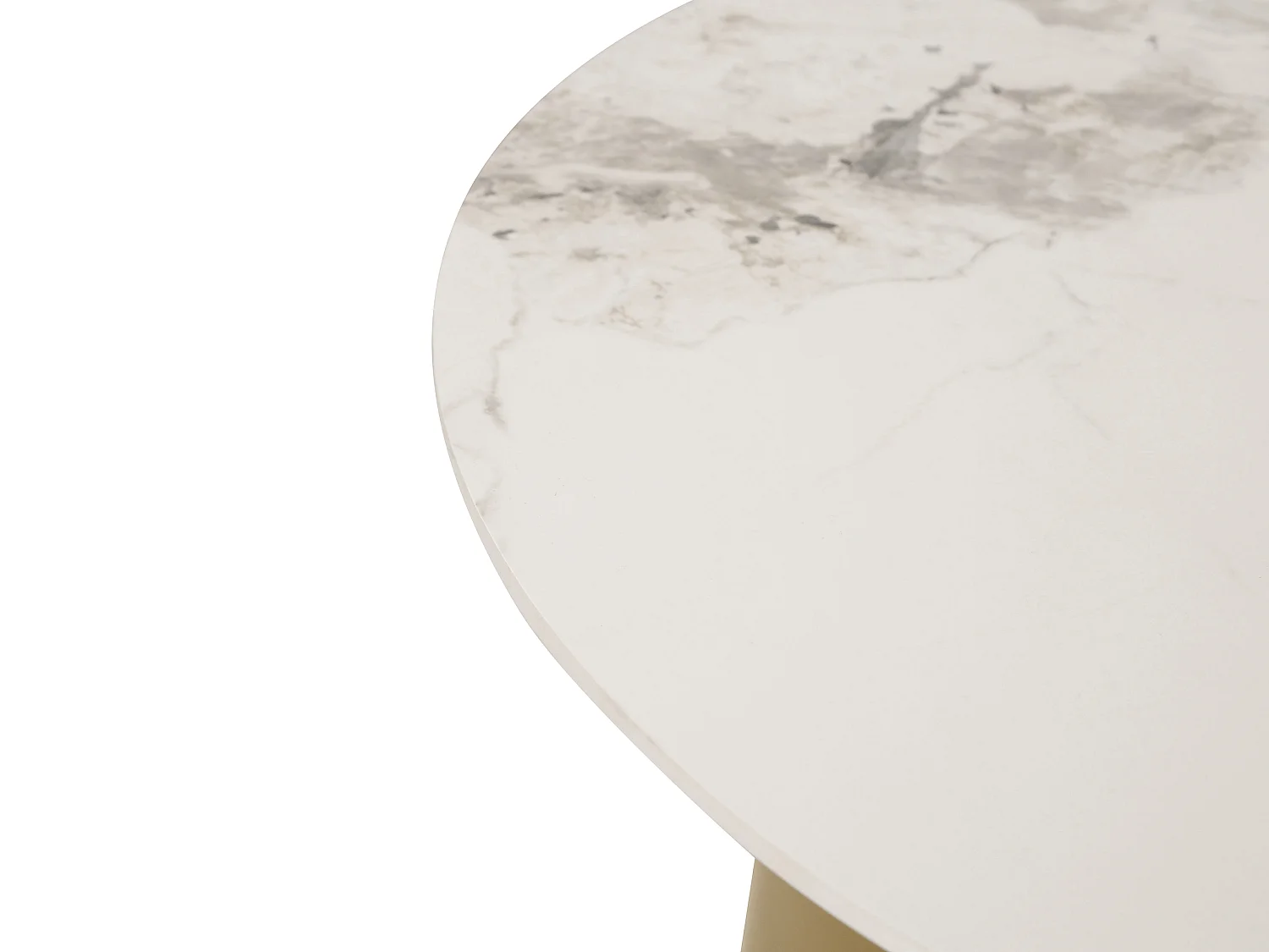 Mesa de Centro 80x43x80 cm dourada modig m53