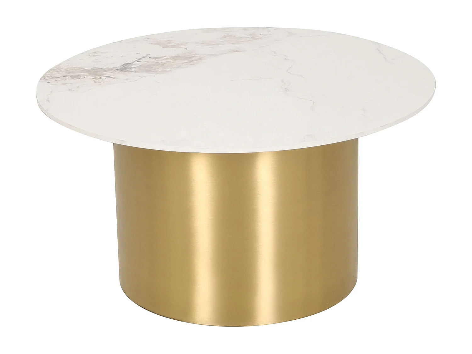 Table basse 80x43x80 cm or modig m53