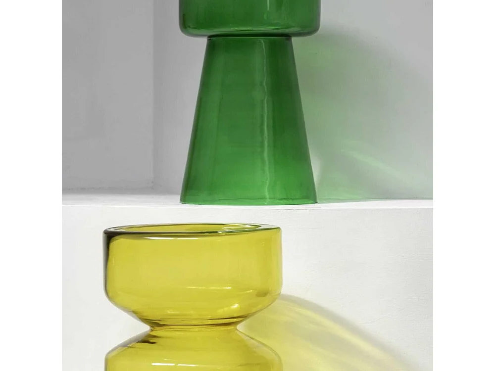 Table d'appoint en verre Doble