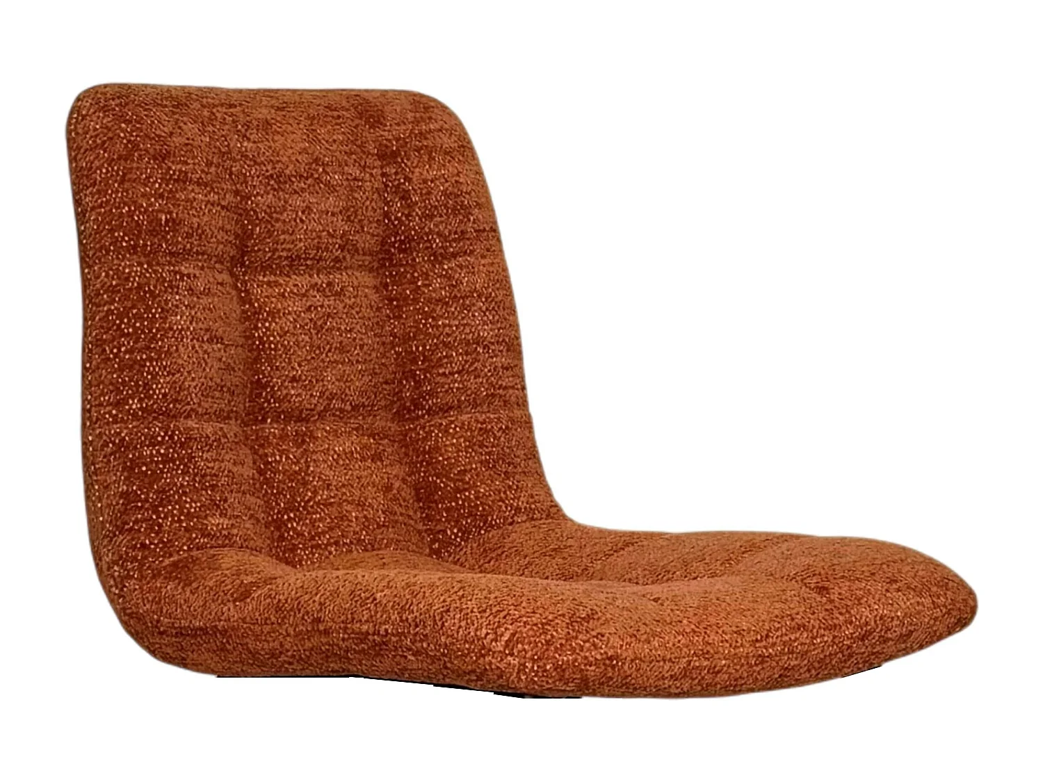 Chaise de bar terracotta motif damier (lot de 2) LOMBARDIE