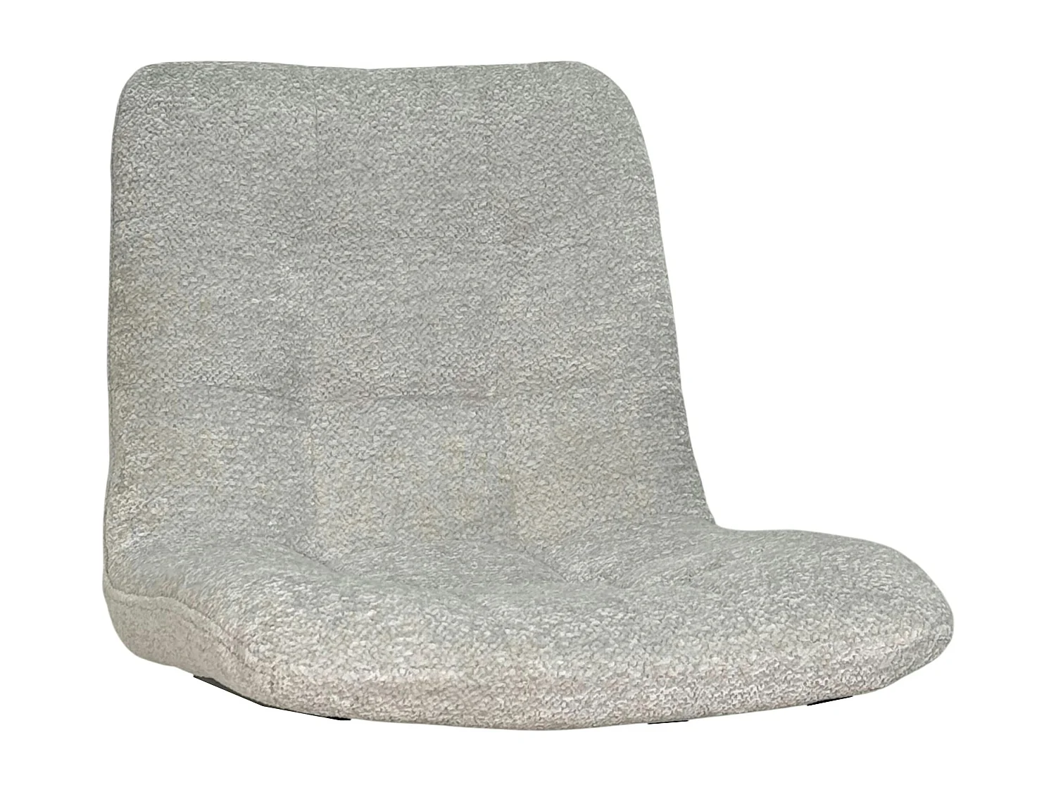 Chaise de bar grise motif damier (lot de 2) LOMBARDIE