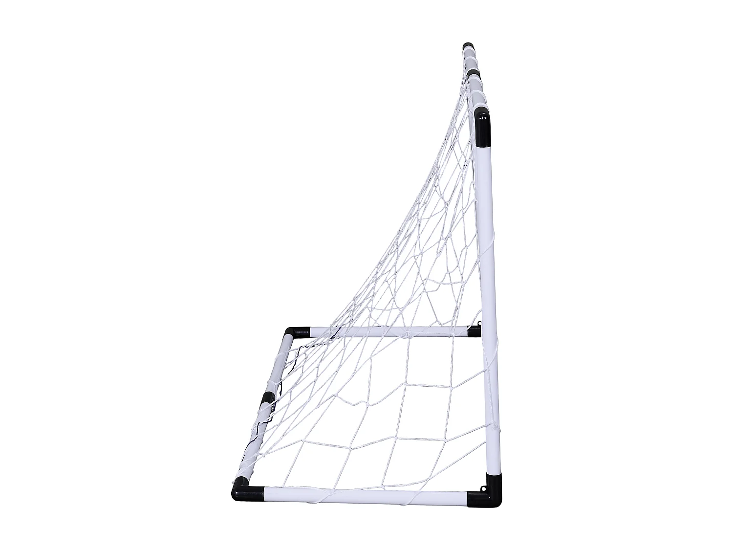 Cage De Football Avec Plots X4pcs Noir, Blanc, Orange