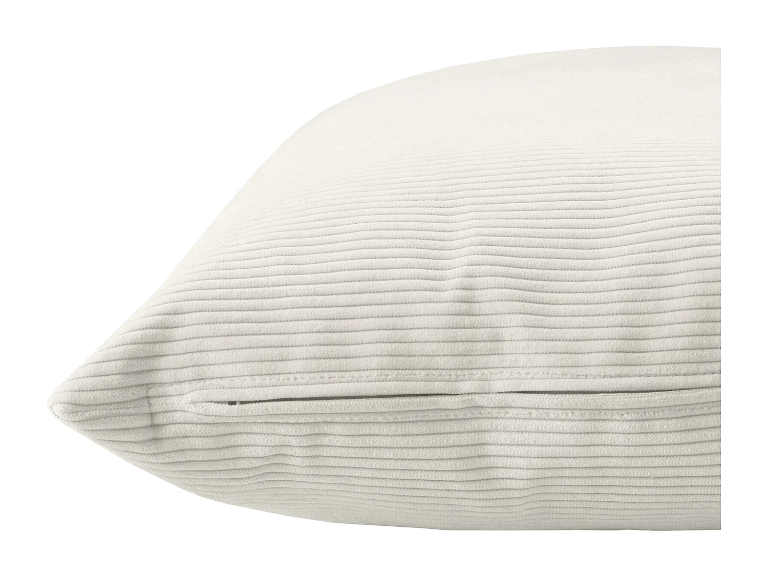 Coussin rectangulaire 30x50cm velours beige Dune