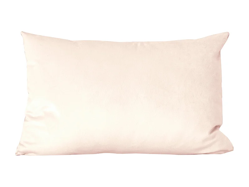 Cojín rectangular 30x50cm terciopelo crudo Nauru - SACASA