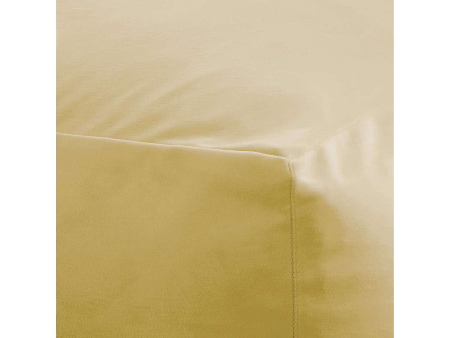 Puff cuadrado Palau 50x50cm terciopelo verde anís - SACASA