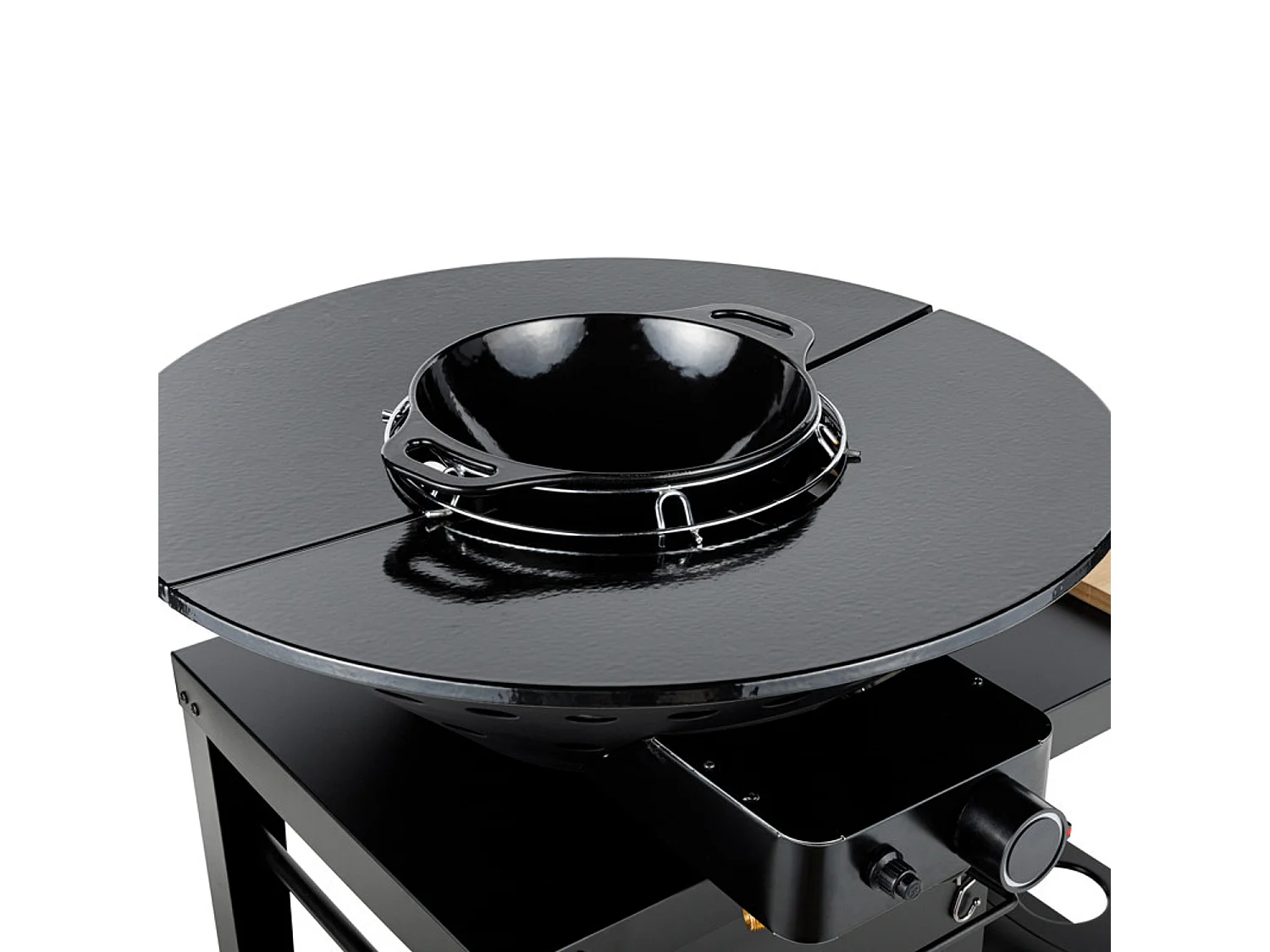 Gasbetriebener Brasero