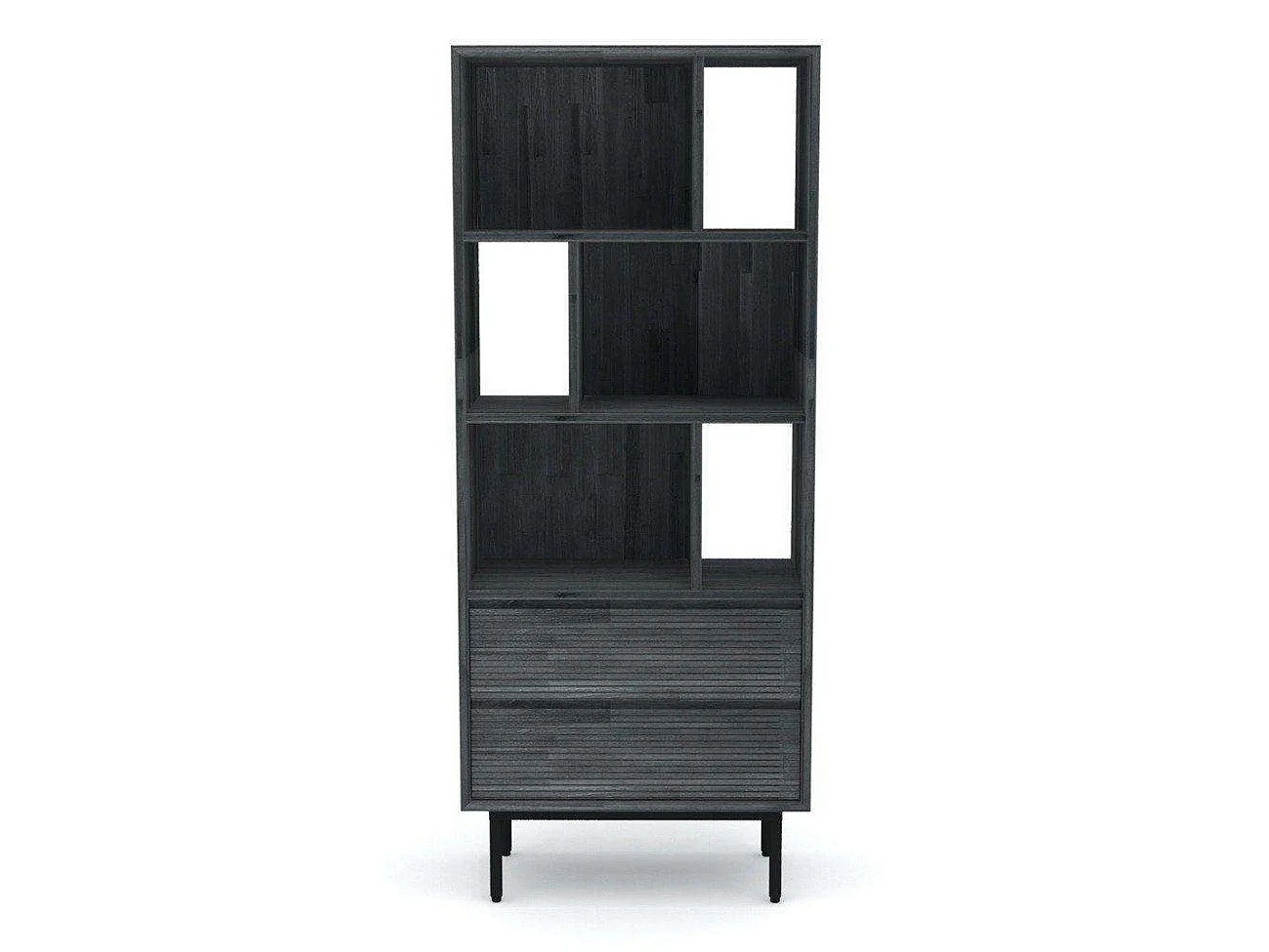 Skab Capella, 70 x 170 x 35 cm, grå