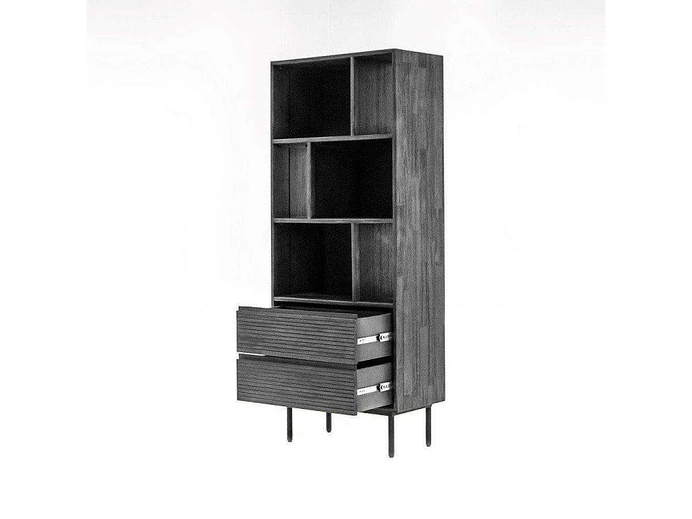 Skab Capella, 70 x 170 x 35 cm, grå