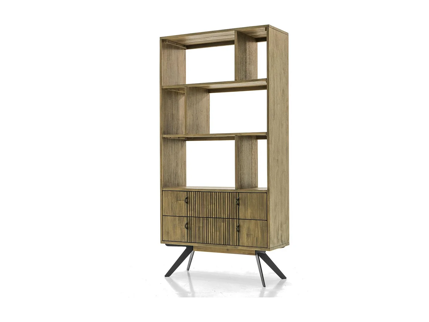 Estantería 90x180x35 cm marrón Massa MASL02